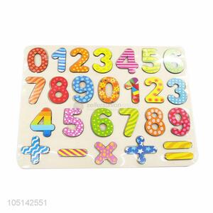 Hot Sales New Style Developmental Cartoon Jigsaw Puzzle Numbers Toy