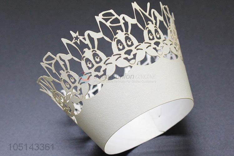 Factory supply laser cut paper cakecup w/o bottle