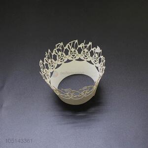 Factory supply laser cut paper cakecup w/o bottom