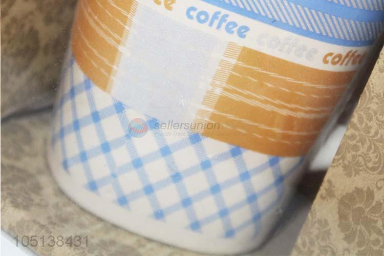 陶瓷杯带勺