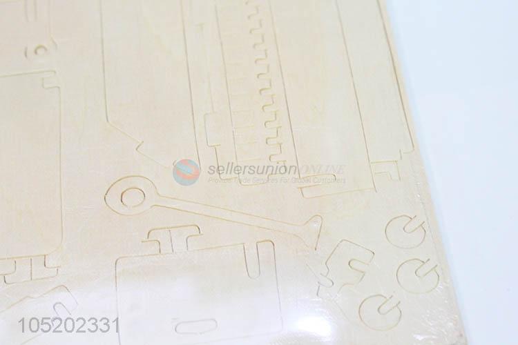Factory Sales 3D Puzzle Piano Wooden Toy for Children