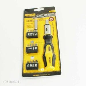 Excellent quality 11pcs ratchet screwdiver set