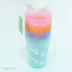 Best Price 12 Pieces Colorful Plastic Cup