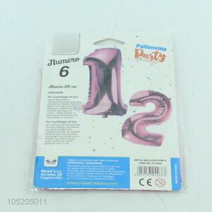 Fashion Party Decorative Balloon Number Shape Balloons