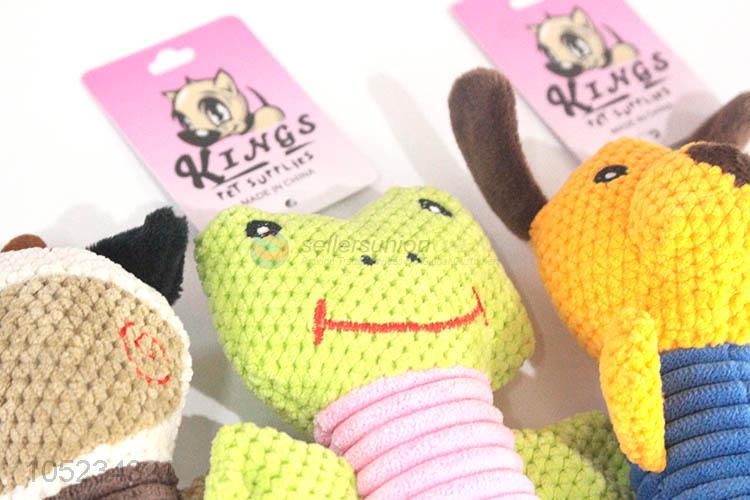 China branded plush animal chew toy for dog