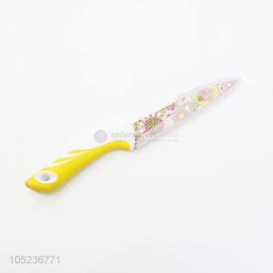 Fashion Color Pattern Stainless Steel Fruit Knife