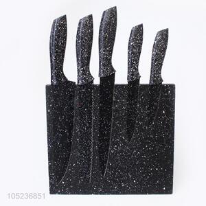 Hot Selling Stainless Steel Knife Set With Magnetic Knife Holder