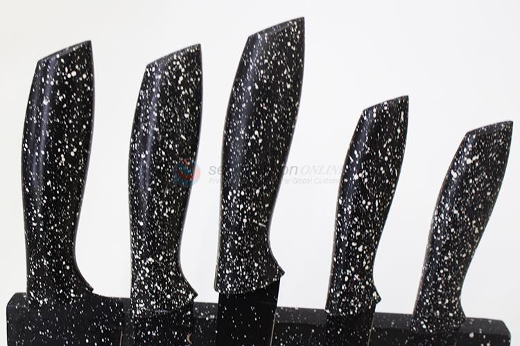Hot Selling Stainless Steel Knife Set With Magnetic Knife Holder