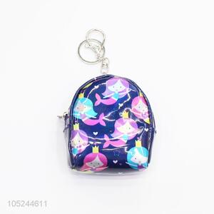 Wholesale new style mini pu printed coin wallet