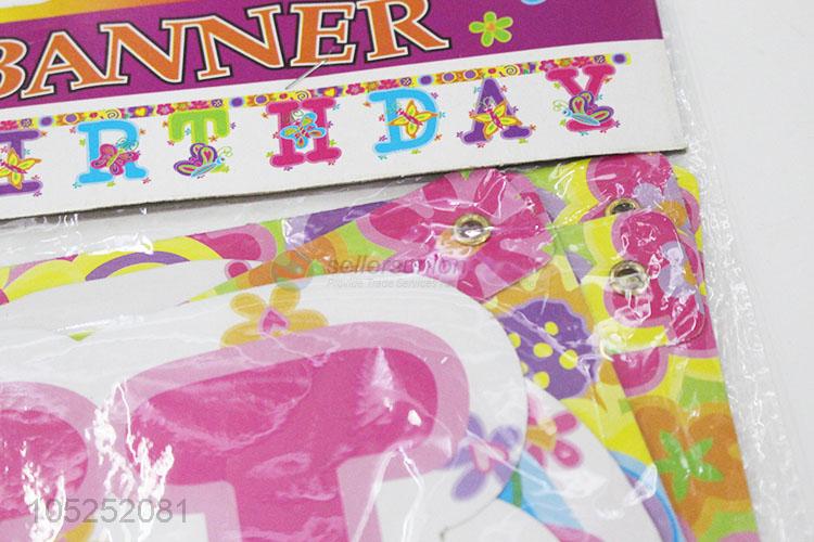 Popular Birthday Letter Banner Party Decorations