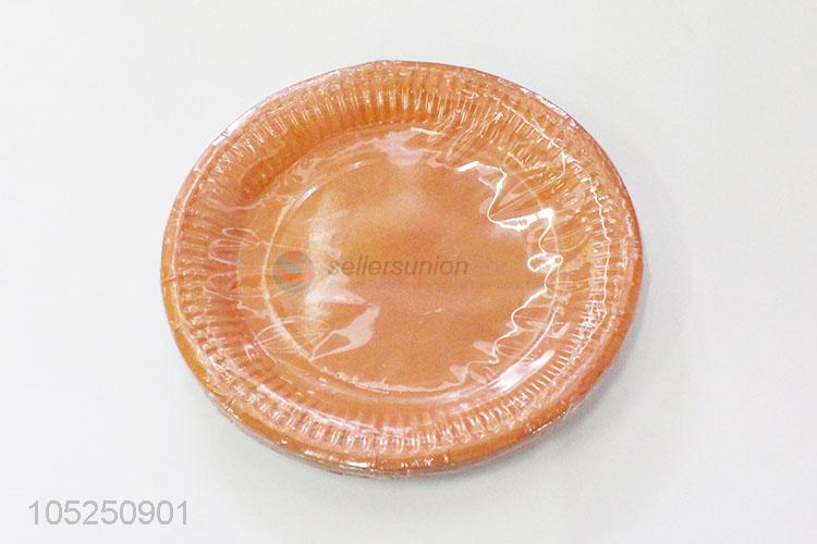 New Design Colorful Cake Plate Party Paper Plate