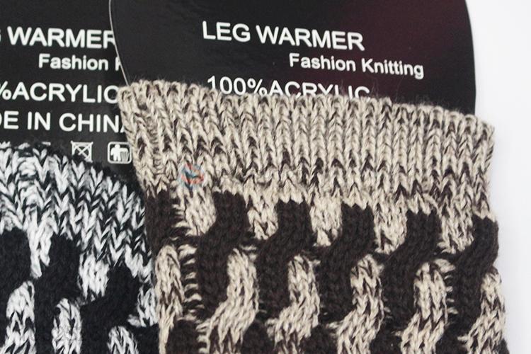 New products fashion beautiful girls knitted leg warmer