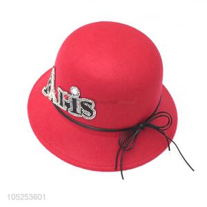 Popular Adult Billycock Hat Fashion Woman Nylon Hat