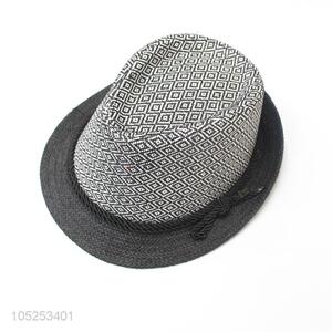 Latest Summer Paper Straw Hat Adult Fedora Hat
