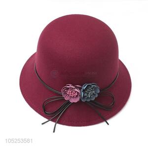 Top Quality Fashion Nylon Billycock Hat For Women
