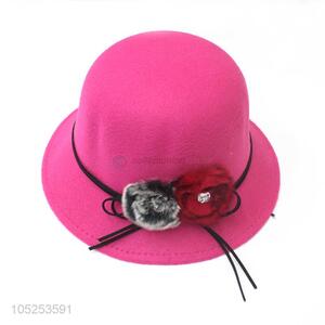 Lovely Design Elegant Nylon Billycock Hat For Women