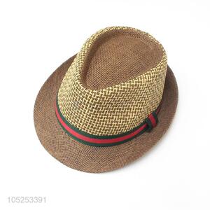 Good Sale Paper Straw Hat Fedora Hat For Man