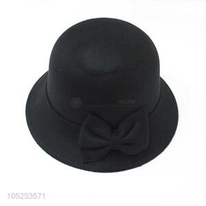 Delicate Design Woman Elegant Bowknot Nylon Hat