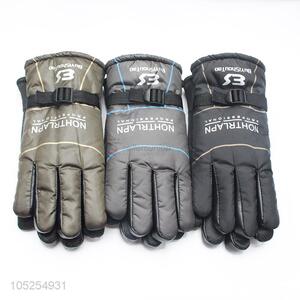 Popular design men velet winter warm gloves gloves