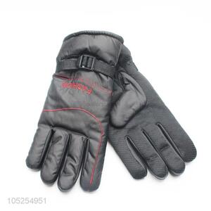 Wholesale promotional men velet winter warm gloves gloves