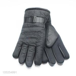 Cheap wholesale men velet winter warm gloves gloves