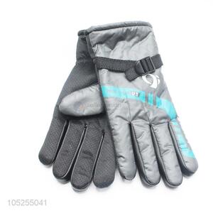 Wholesale custom men velet winter warm gloves gloves