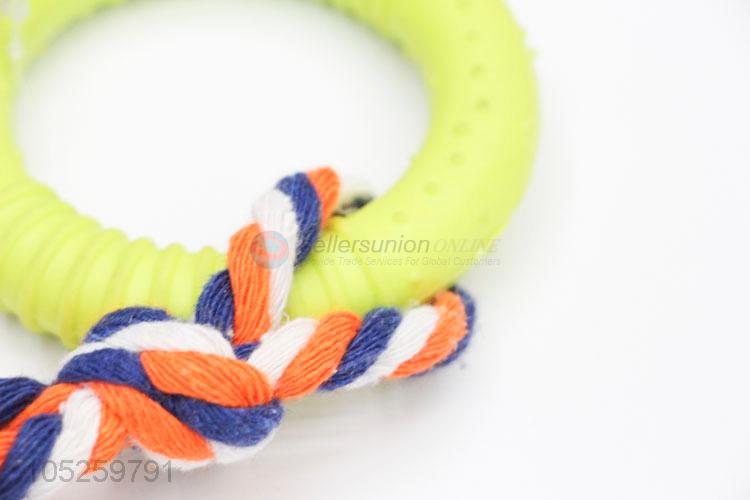 Factory Sale TPR Ring Dog Toy