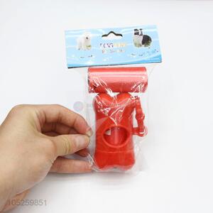 China Manufacturer Pet Clean Products Bone Shape Pet Waste Bag Set