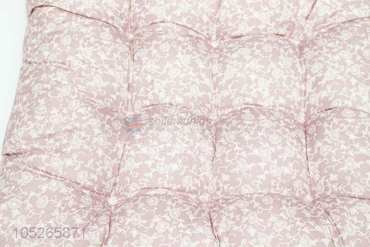 China Factory Elegant Printed Pp Cotton Stuffed Seat Cushion