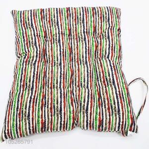 Factory Price Colorful Striped Pp Cotton Stuffed Seat Cushion for Sale