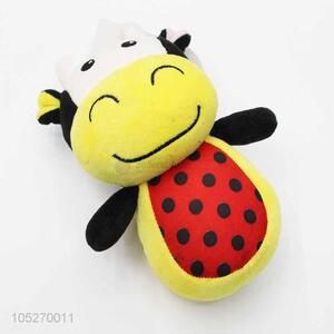 Promotional Low Price Cartoon Cow Animals Plush Puppy Toys
