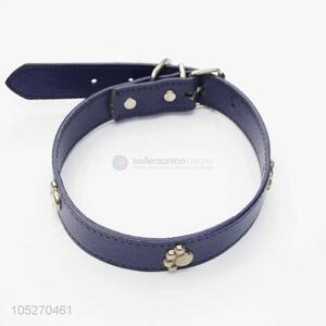 Wholesale Simple Dog Collar Cute Leather Studded Dogs Necklaces