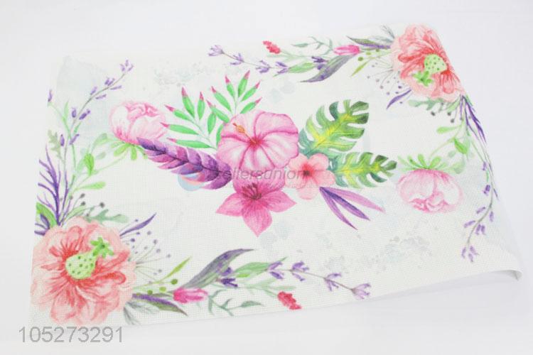 New Style Flower Pattern Placemat New Decorative Table Mat