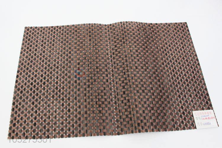 Exquisite Wholesale Check Pattern Meal Table Mat Dining Pad