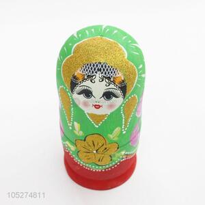 Simple Best 7Pcs/Lot Wooden Matryoshka Russian Dolls Hand Painted