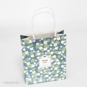 Wholesale beautiful flower printed gift bag