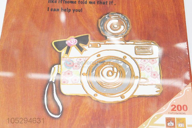 Portable Fashion Wedding Photo Album Best Family Photobook with Paste Inside Pages