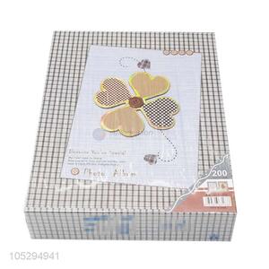 Bottom Price Pattern Hardcover Photo Albums Family Photobook with Paste Inside Pages