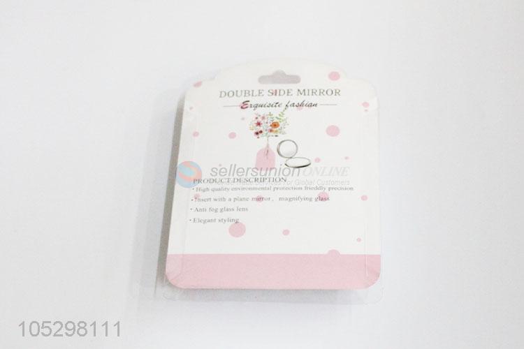 Factory directly sell small printed cosmetic mirror pocket mirror