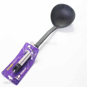 Popular promotional ABS+stainless steel soup ladle soup spoon