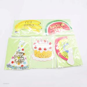 Manufacturer custom happy birthday greeting card