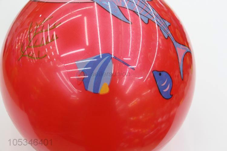 Fashion Cartoon Whale Pattern Soft Toy Bouncing Pvc Ball Printed Balls