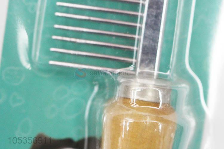 Popular Pet Grooming Tools Iron Dog Combs Cat Comb