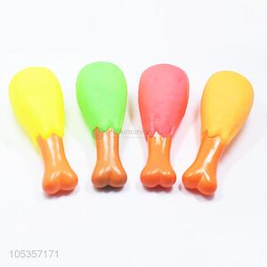 Cool Design Drumstick Shape Chew Toy With Sound For Pet