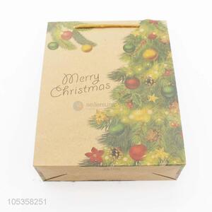 Factory wholesale Christmas paper bag gift bag customized logo