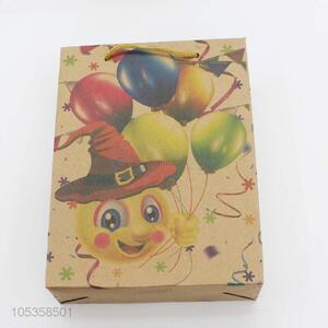 Wholesale premium quality custom logo print kraft paper bag gift bag