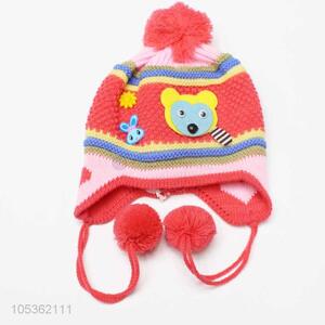 Promotional Wholesale Knitted Kids Hats For Kids Accessories