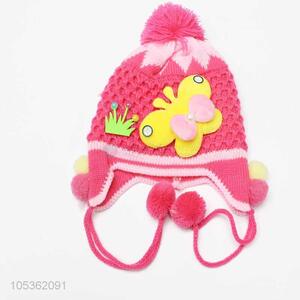 Wholesale Price Cute Thick Warm Children Hat