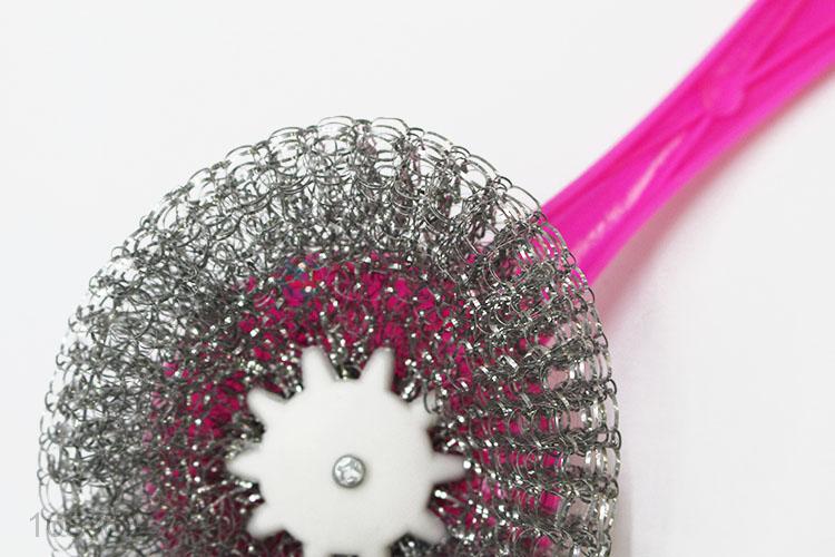 Unique Design Pan Brush Steel Wire Cleaning Brush For Kitchen