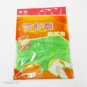 Wholesale Bamboo Fiber Wiping Cloth Kitchen Cleaning Towel
